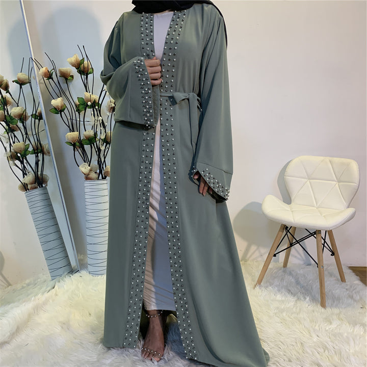 Elegante Perlen-Abaya