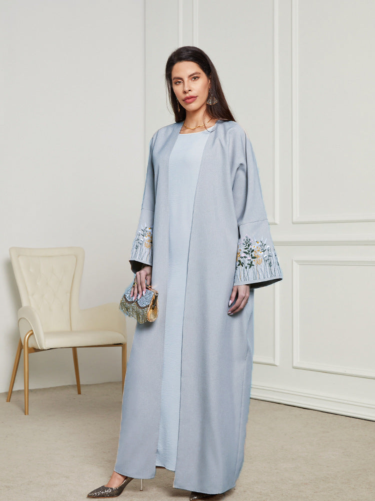 Kaftan mit Blumen-Highlights