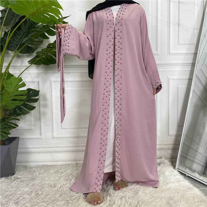 Elegante Perlen-Abaya