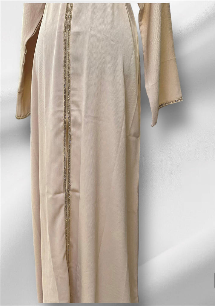 Dubai- Abaya Beige