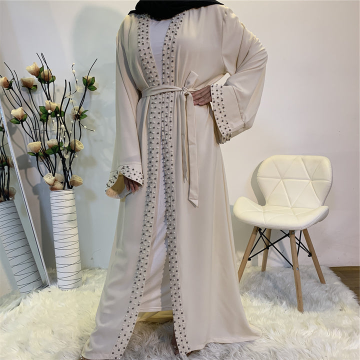 Elegante Perlen-Abaya